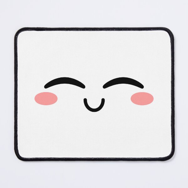 Item preview, Adorable kawaii blushing smiling joyful face designed and sold by BlushyPrint.