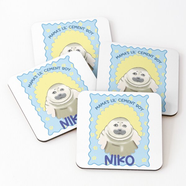 Item preview, Niko the Seal Lil' Cement Eater designed and sold by thecamillest.