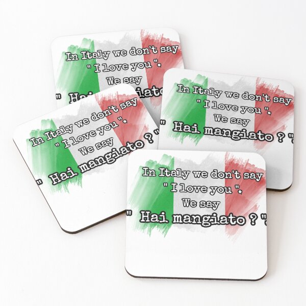 Item preview, mangiato? - Funny Italian Grandma Saying - Italy Flag designed and sold by TheItaliandilemma.