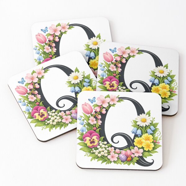 Item preview, Springtime magic for Mom – A monogram full of love designed and sold by CoolContent Factory.