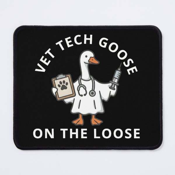 Item preview, Vet Tech Goose On The Loose Funny Veterinary Technician Humor designed and sold by VGAfanatic.