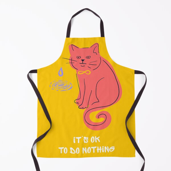 Item preview, Funny cats, memes: It's ok to do nothing! designed and sold by Bearlala.