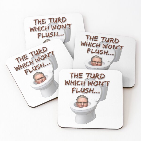 Item preview, The Turd That Won’t Flush Funny Political Parody Satire Humour Design designed and sold by UrbanKangaroo.