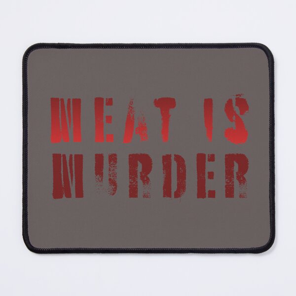 Item preview, Meat is Murder Animal Rights designed and sold by coodoosandco.