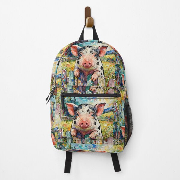 Item preview, Piggy Backpack  designed and sold by IvaRenee.