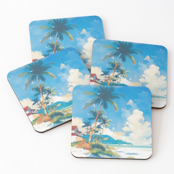 Item preview, Tropical Beach Serenity Escape designed and sold by Dusk Atelier.