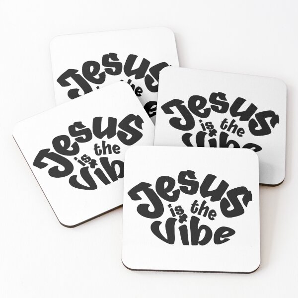 Item preview, Jesus Is the Vibe Bold Typography Design designed and sold by OverFaith.