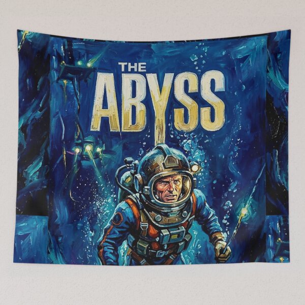 Item preview, The Abyss Deep Sea Quest: Bold Broadstroke Sci-Fi Tribute designed and sold by Art's Diner.