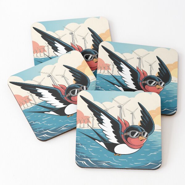 Item preview, Swallow Pilot Over the Ocean designed and sold by MarineIndustry.