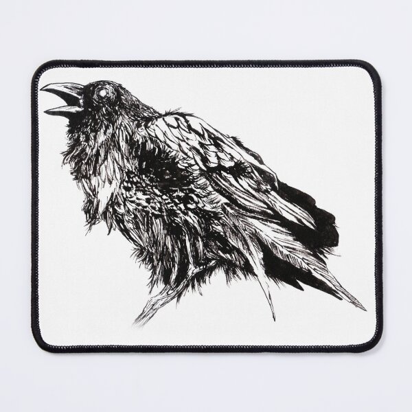 Item preview, Brush Pen Crow designed and sold by Art of John Ruple.