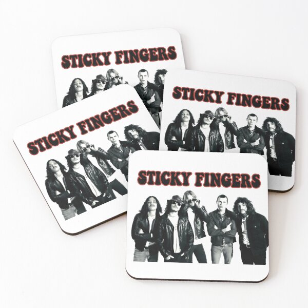 Item preview, Sticky Fingers Band designed and sold by Iconic Graphics.