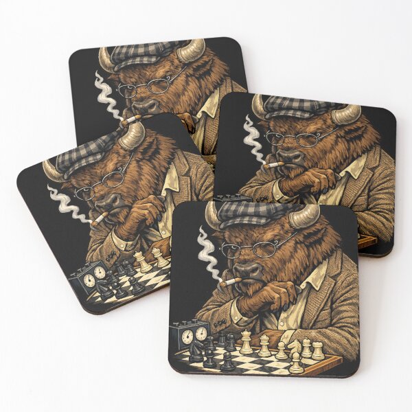 Item preview, Buffalo Chess Master designed and sold by buffalowes.