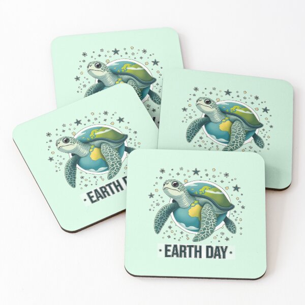 Item preview, Earth Day Sea Turtle | Celestial Ocean Protector designed and sold by PriyaMagic.