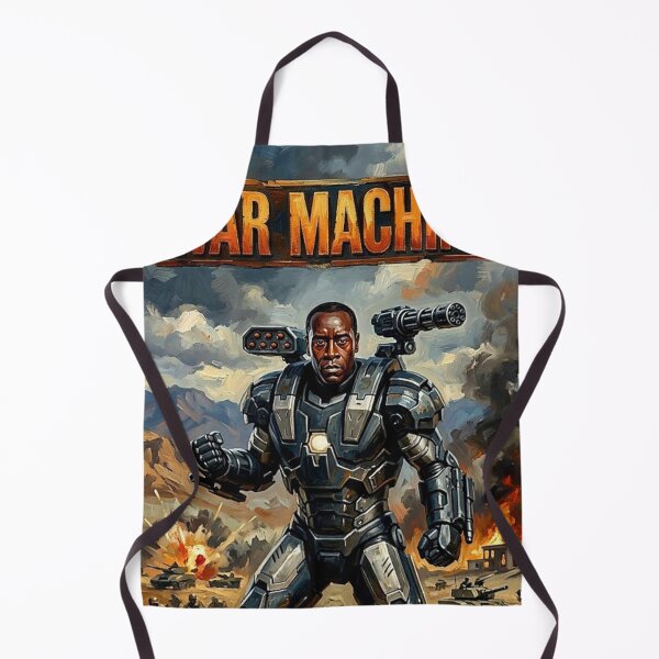 Item preview, The Iron Patriot: War Machine Oil Art designed and sold by Art's Diner.