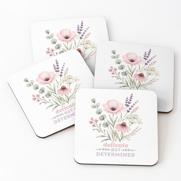 Item preview, Delicate But Determined Floral Design designed and sold by Silaris Designs.