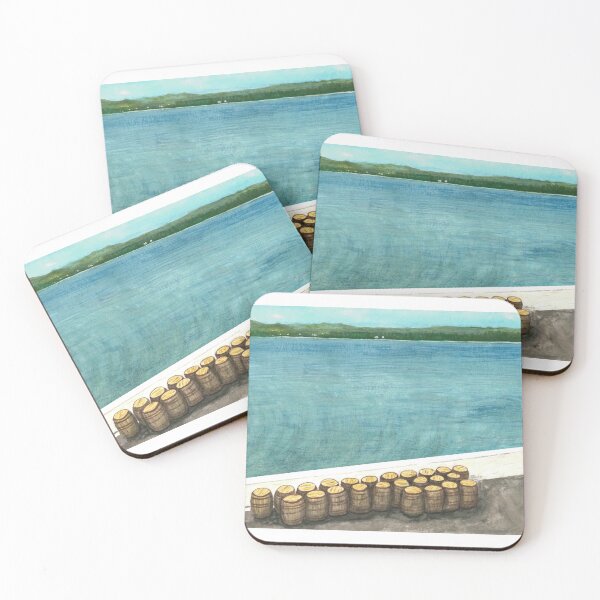 Item preview, Islay Watercolour Landscape  | Casks by the Shore designed and sold by WhiskyArt.