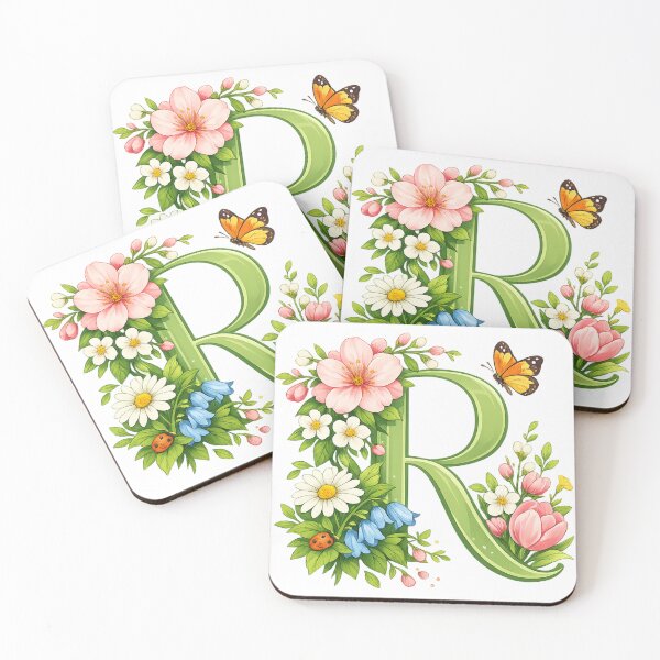 Item preview, Unique Moments look – Your floral monogram for Mom designed and sold by CoolContent Factory.