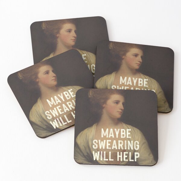 Item preview, Maybe Swearing Will Help designed and sold by OhFineArt.