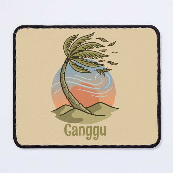 Item preview, Vintage Windy Palm Sunset Coastal Scene designed and sold by MythicCotton.