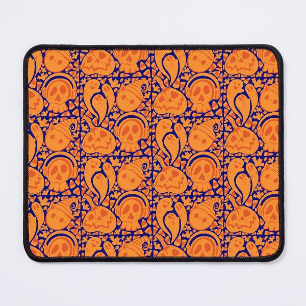 Item preview, Orange Spooky Halloween Season With navy Background  designed and sold by missmann.