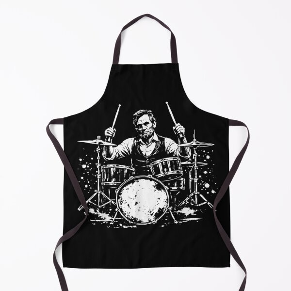 Item preview, Vintage Abraham Lincoln Abe Lincoln Playing Drums Drummer t designed and sold by tarikusa02.