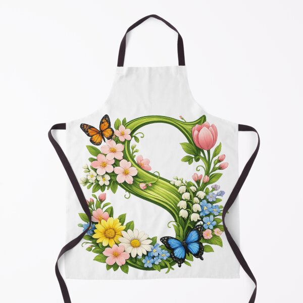 Item preview, Unique spring magic – your personalized floral monogram designed and sold by CoolContent Factory.