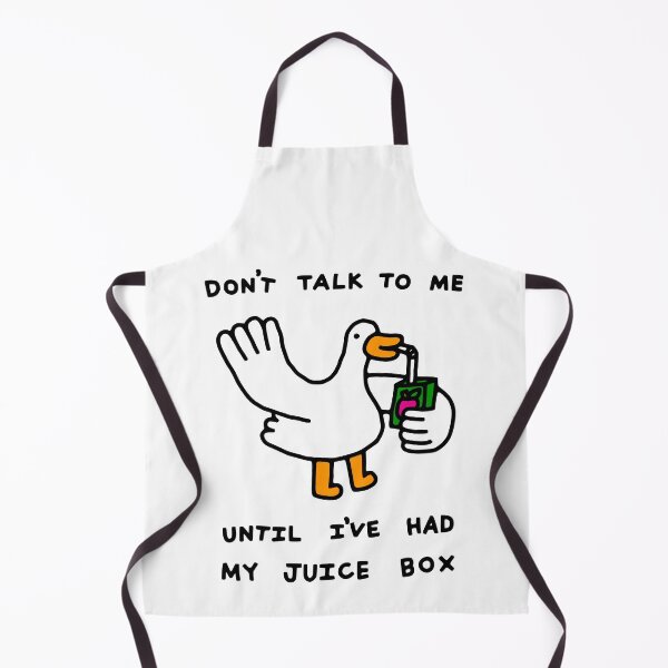 Item preview, Don't Talk to Me Until I've Had My Juice Box designed and sold by obinsun.