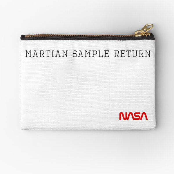 Martian Sample Return Zipper Pouch