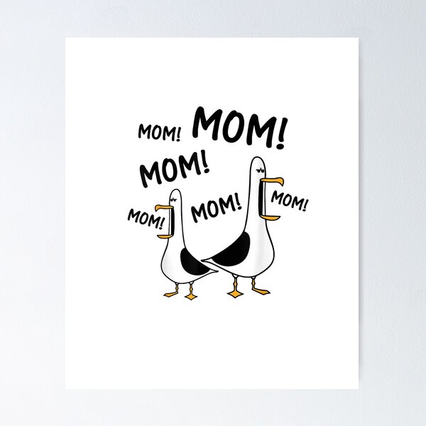 Item preview, Mom Seagull Funny Mama Seagulls Mothers Day Humor designed and sold by tarikusa02.