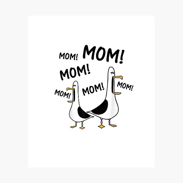 Item preview, Mom Seagull Funny Mama Seagulls Mothers Day Humor designed and sold by tarikusa02.