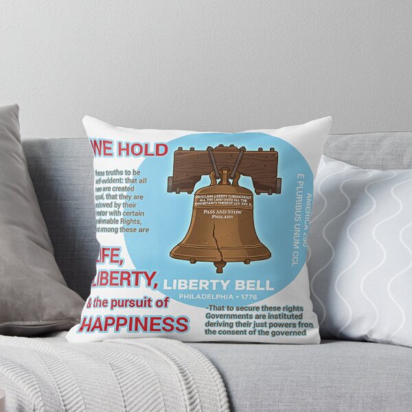 Item preview, Liberty Bell w/excerpt from the preamble to the Declaration of Indpendence (We hold these truths...) designed and sold by gnuber.