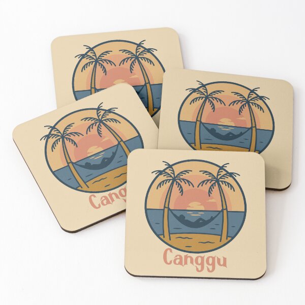 Item preview, Sunset Hammock Canggu Tropical Chill Vibes designed and sold by MythicCotton.