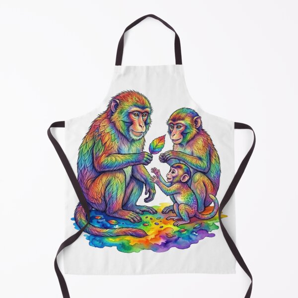 Item preview, The forest and the monkeys designed and sold by PP&RAINBOW SHOP.