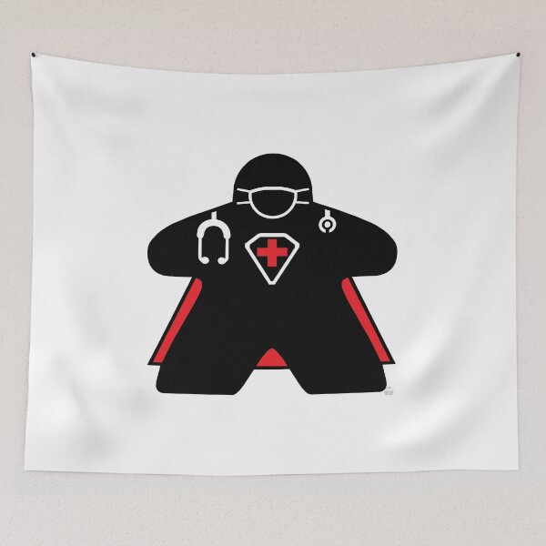 Item preview, Hero Doctor Meeple designed and sold by Canderella144.