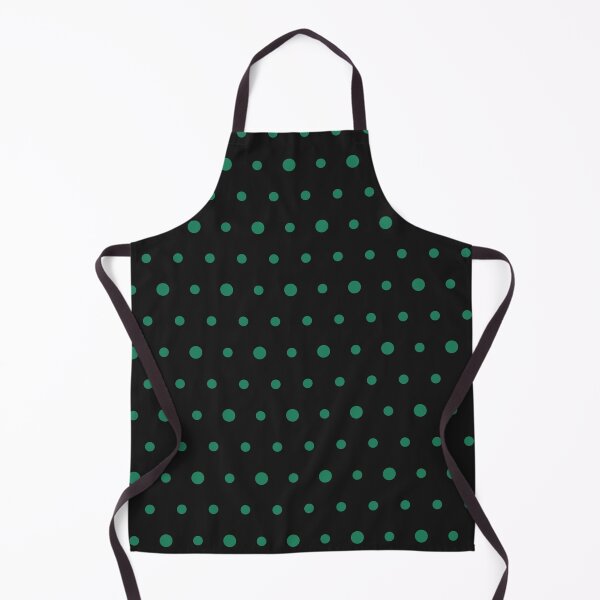 Item preview, Black And Green Polka Dot Pattern designed and sold by pattern-archive.