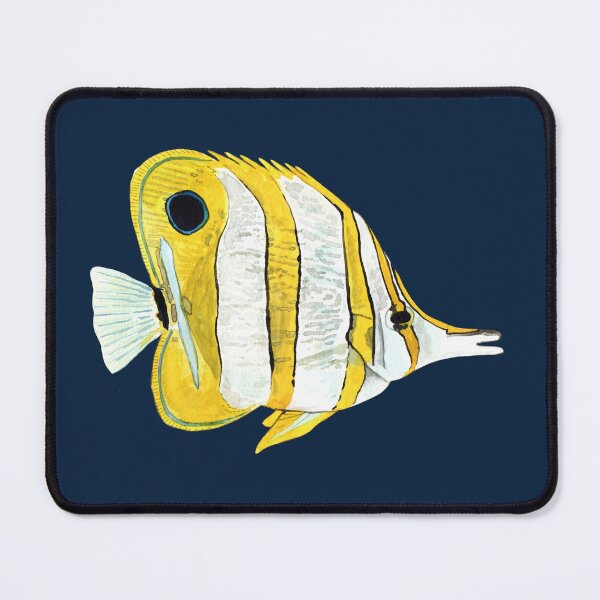 Item preview, COPPERBAND BUTTERFLYFISH-Chelmon rostratus designed and sold by BEATRIZ ABAITUA.
