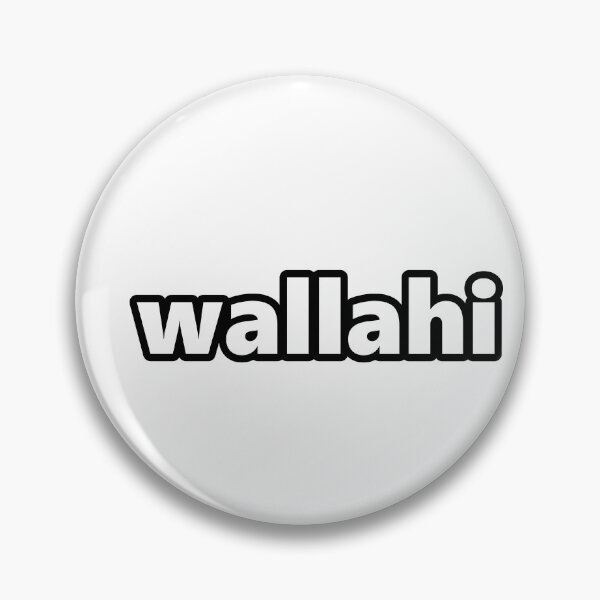Item preview, Wallahi - Arabic Slang Quote designed and sold by ModdiesColors.