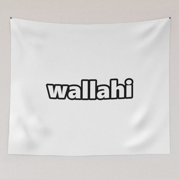 Item preview, Wallahi - Arabic Slang Quote designed and sold by ModdiesColors.