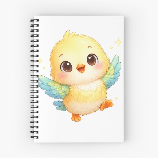 Item preview, Cute Kawaii Baby Chick Pastel Bird Illustration designed and sold by lmsendalfer.