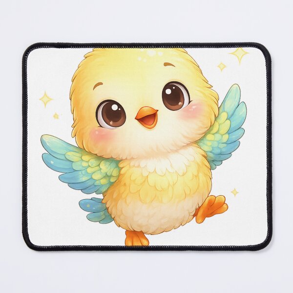 Item preview, Cute Kawaii Baby Chick Pastel Bird Illustration designed and sold by lmsendalfer.