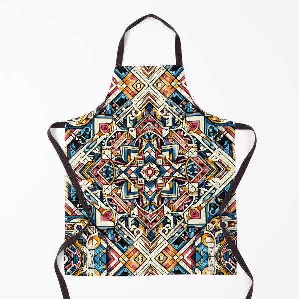 Item preview, Modern Geometric Mandala Mosaic Abstract Pattern Art designed and sold by Apex Designs.
