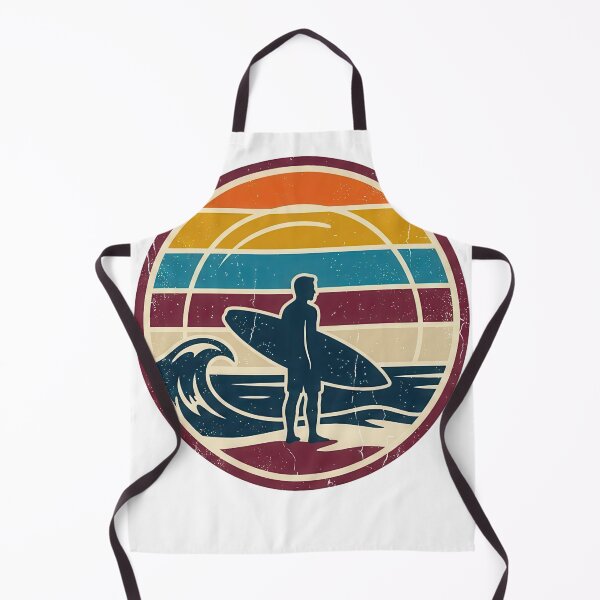 Item preview, Vintage Surf Sunset – Retro Surfer Wave Beach Design designed and sold by JA World - Art & Design.