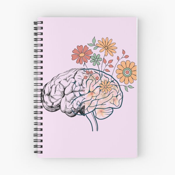 Item preview, Floral Brain Illustration designed and sold by ioa-alexia.