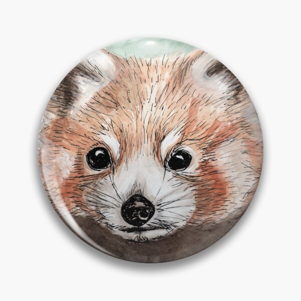 Item preview, Fluffy baby red panda designed and sold by helengarvey.