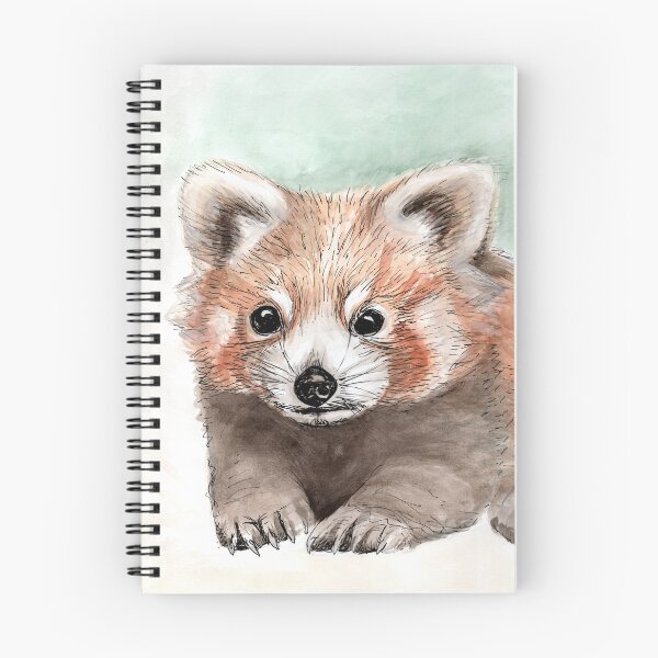 Item preview, Fluffy baby red panda designed and sold by helengarvey.