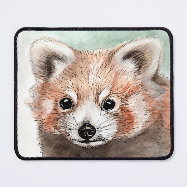 Item preview, Fluffy baby red panda designed and sold by helengarvey.