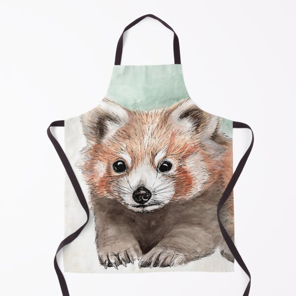 Item preview, Fluffy baby red panda designed and sold by helengarvey.