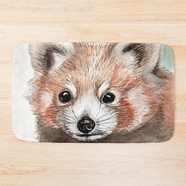 Item preview, Fluffy baby red panda designed and sold by helengarvey.