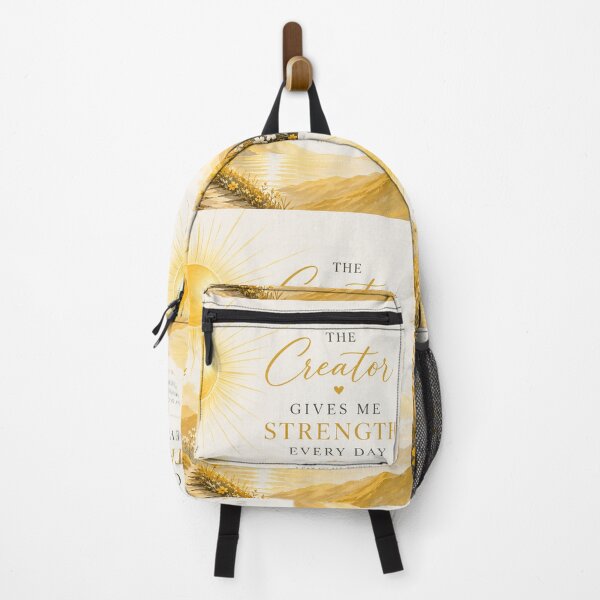 Item preview, The Creator Gives Me Strength Every Day – Christian Sun Faith Design designed and sold by FaithGratitude.