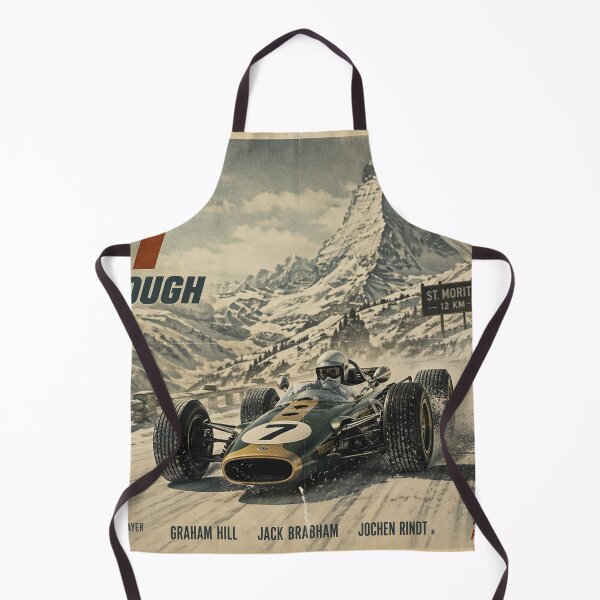 Item preview, F1 Through the Ice: Vintage Winter GP Poster designed and sold by ticzla95.